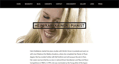 Desktop Screenshot of heinikarkkainen.com