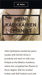 Mobile Screenshot of heinikarkkainen.com